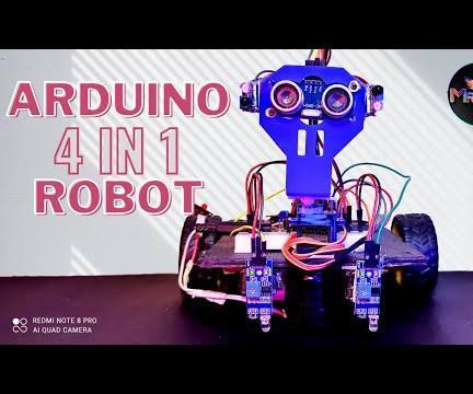Arduino 4in1 Robot Projects 