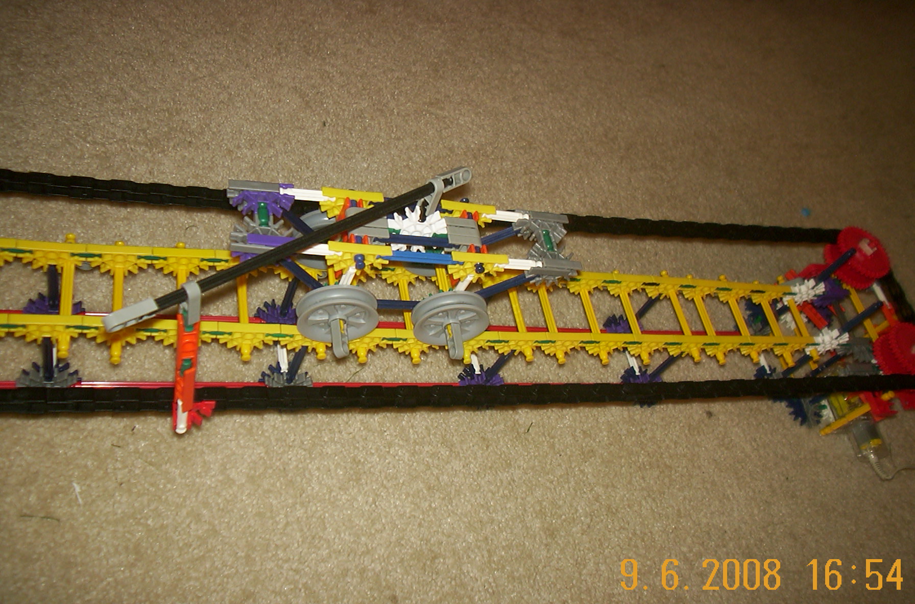 K'NEX Rail Car and Track