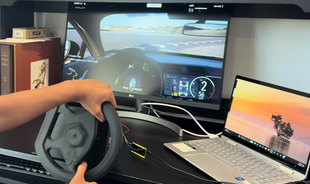 DIY CHEAP SIM Racing Wheel (XBOX Compatible)
