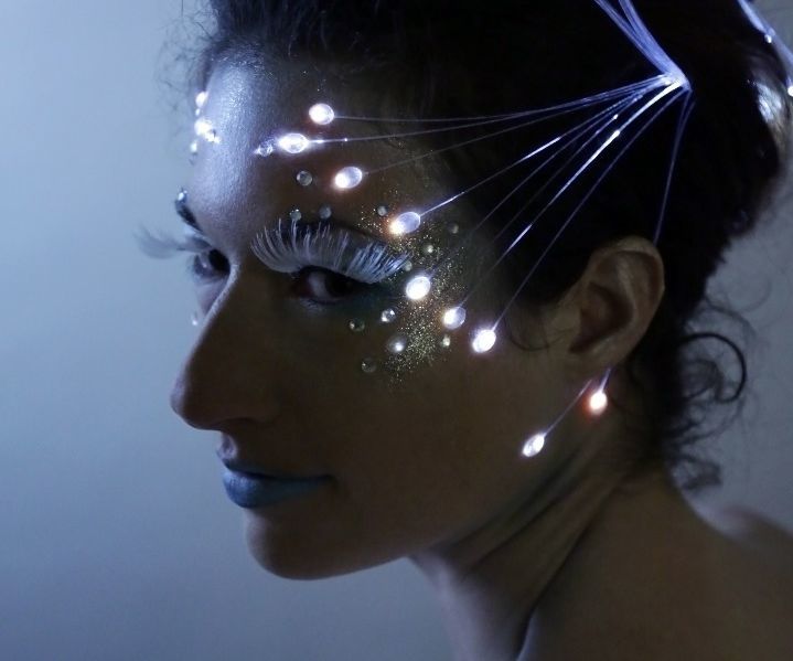 Fiber Optic Makeup