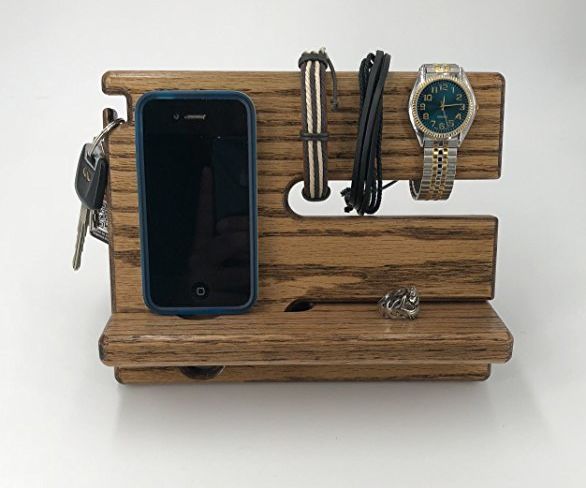 Wooden Phone Dock