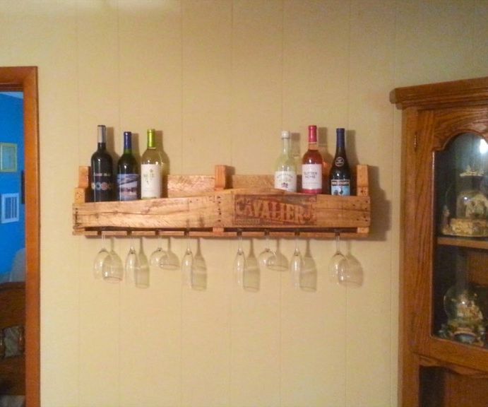 How to Pallet Wine Rack