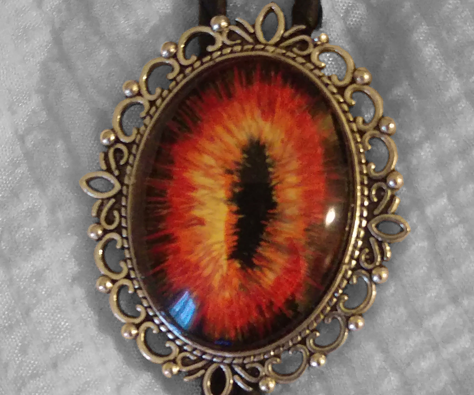 Eye of Sauron Bolo Tie