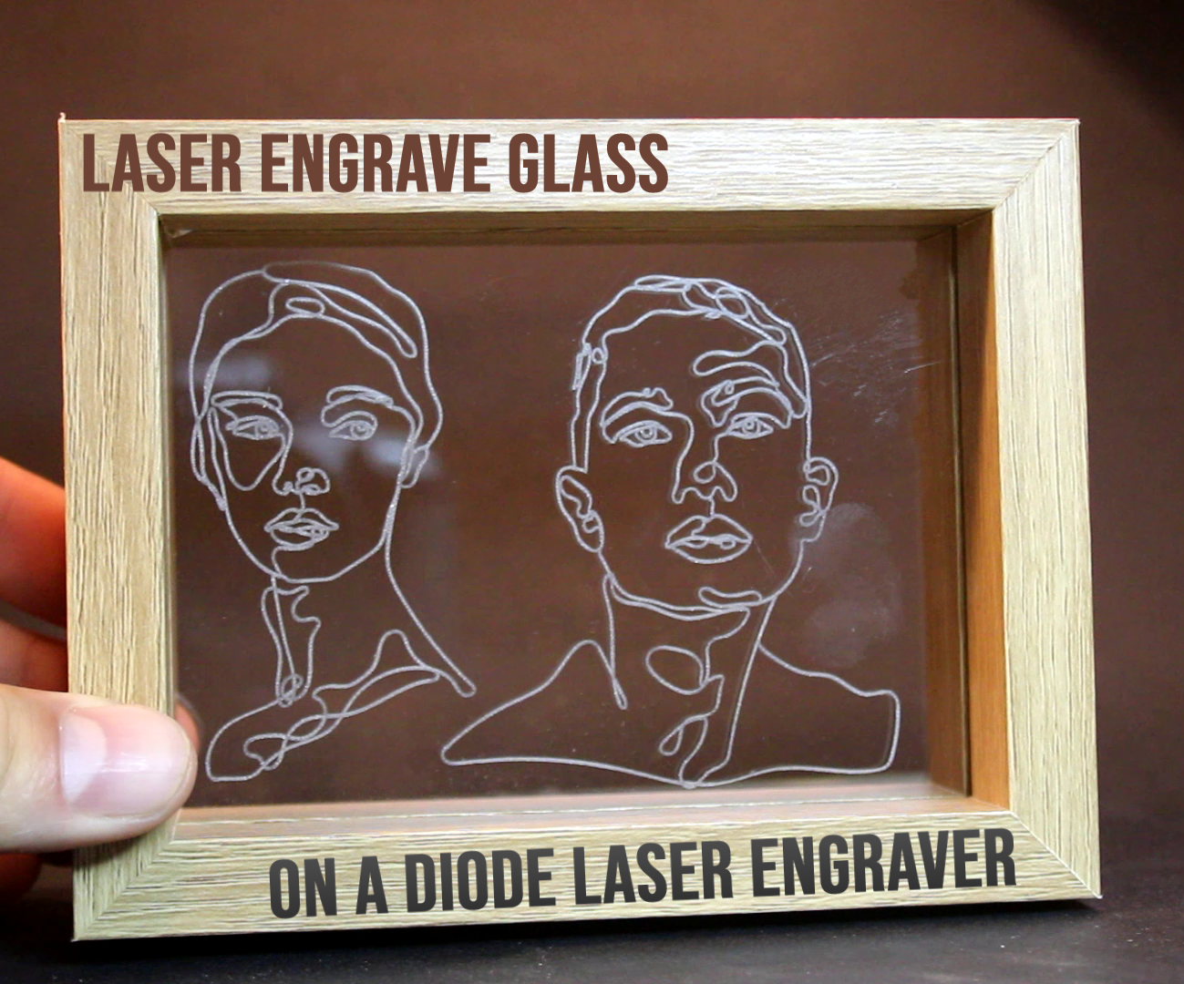 How to Engrave Glass (Diode Laser Engraver)