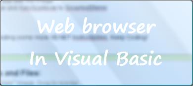 Creating a Program in Visual Basic: Web Browser