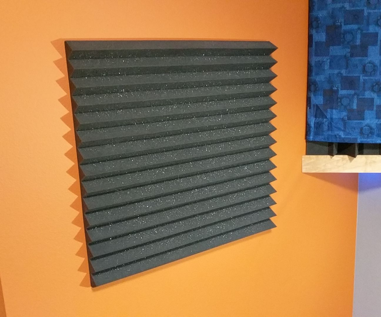 Hanging Acoustic Panels Without Damaging the Wall