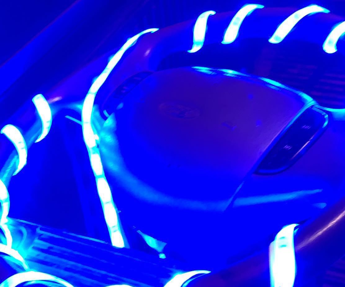 LED Strip Steering Wheel 