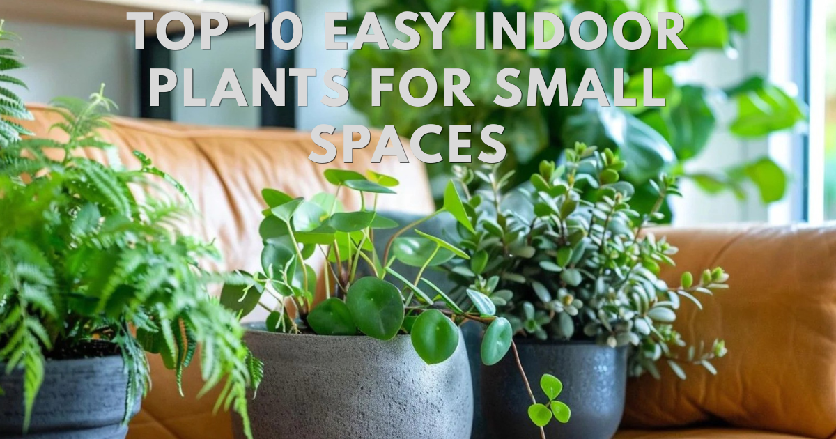 How to Grow 10 Easy Indoor Plants in Small Apartments | Beginner-Friendly Guide
