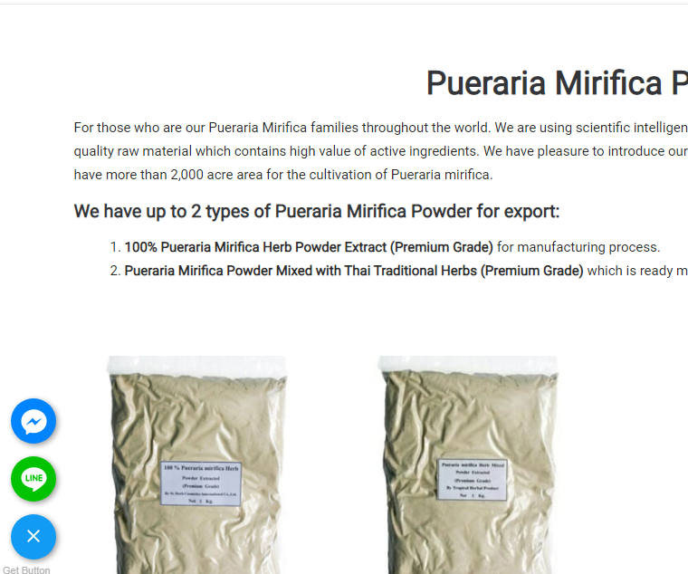Pueraria Mirifica Powder