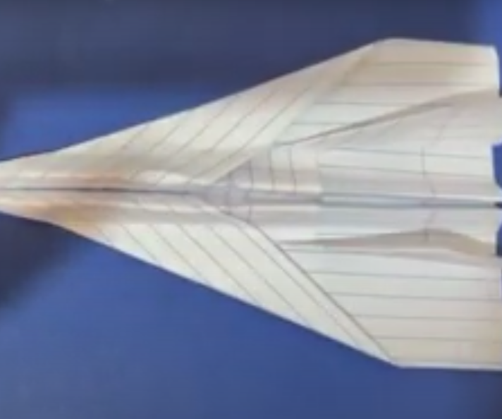 How to Make a Paper Jet in 1.8 Minutes