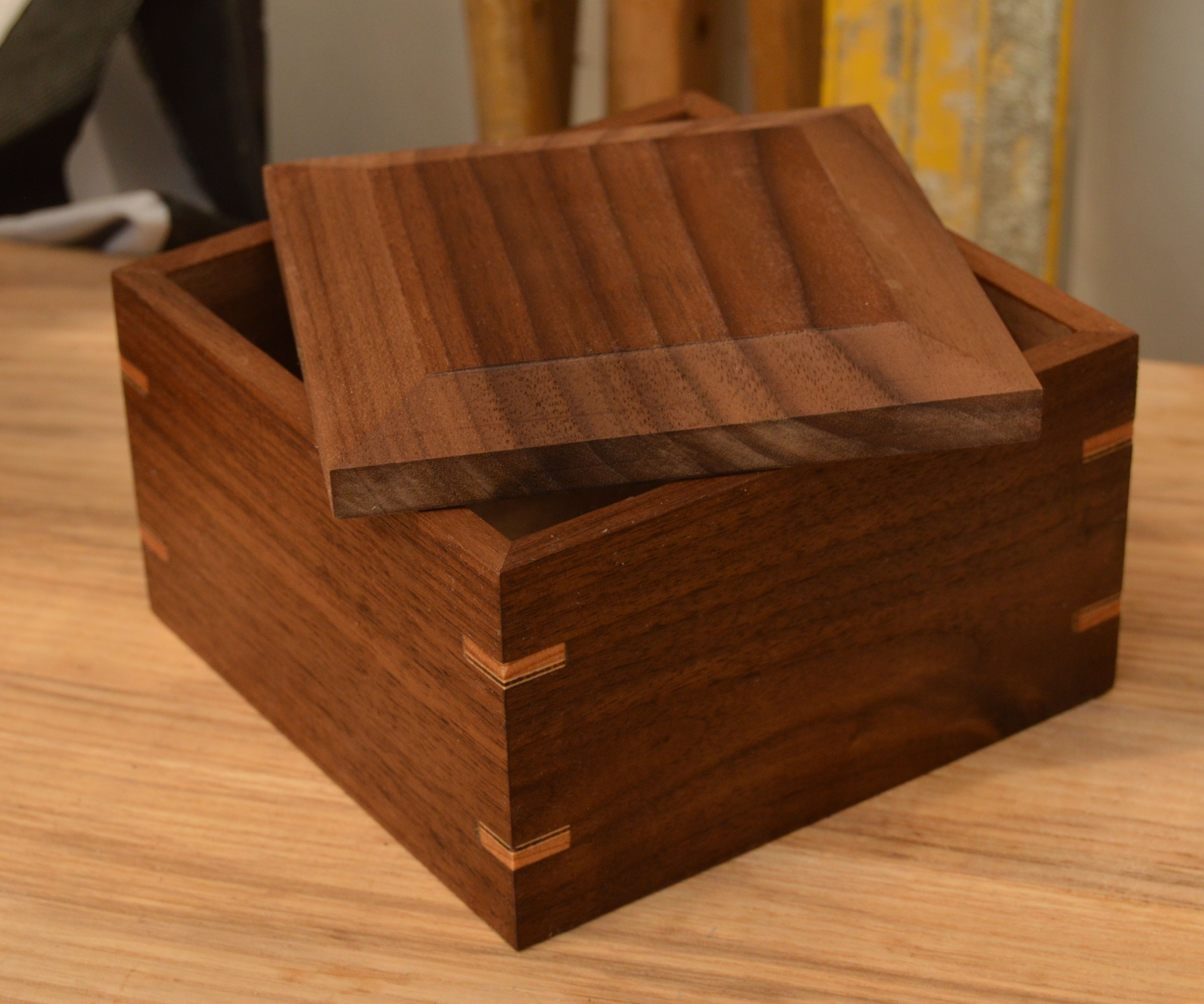 Handmade Walnut Box 