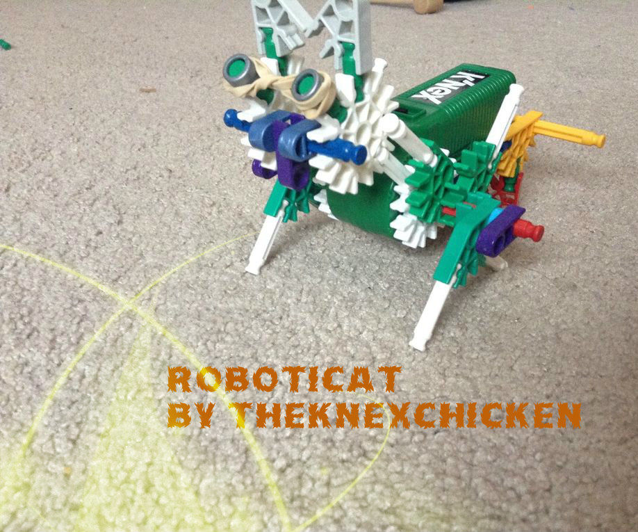 K'NEX Walkerbot: Roboticat (Robotic Cat) Instructions