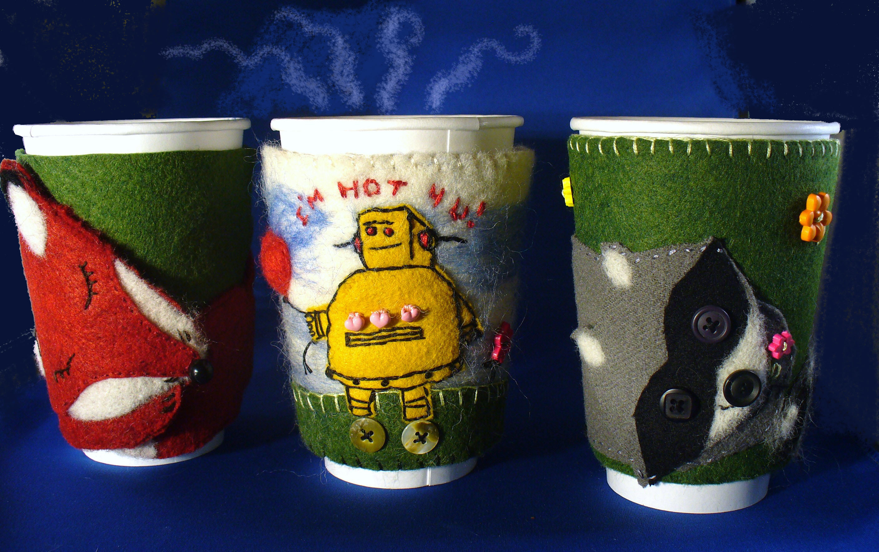 Cute Coffee Cup Cozies