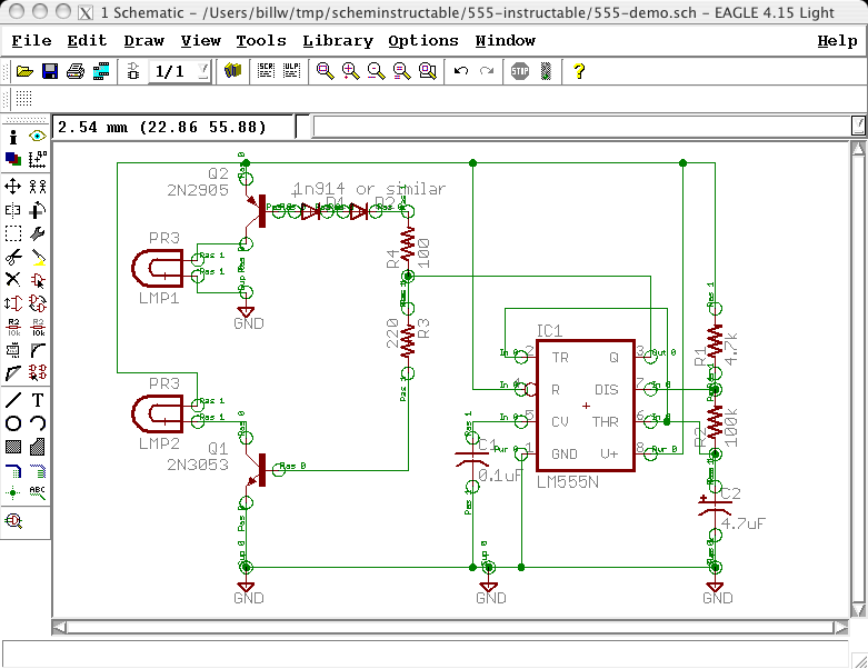 Draw Electronic Schematics With CadSoft EAGLE