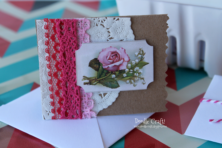 vintage style downton abbey valentines printables lace ribbon kraft paper cards paper crafts kids victorian weathered distressed fancy (1).JPG