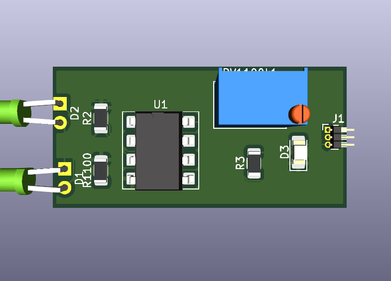 PCB DESIGN IR MODULE