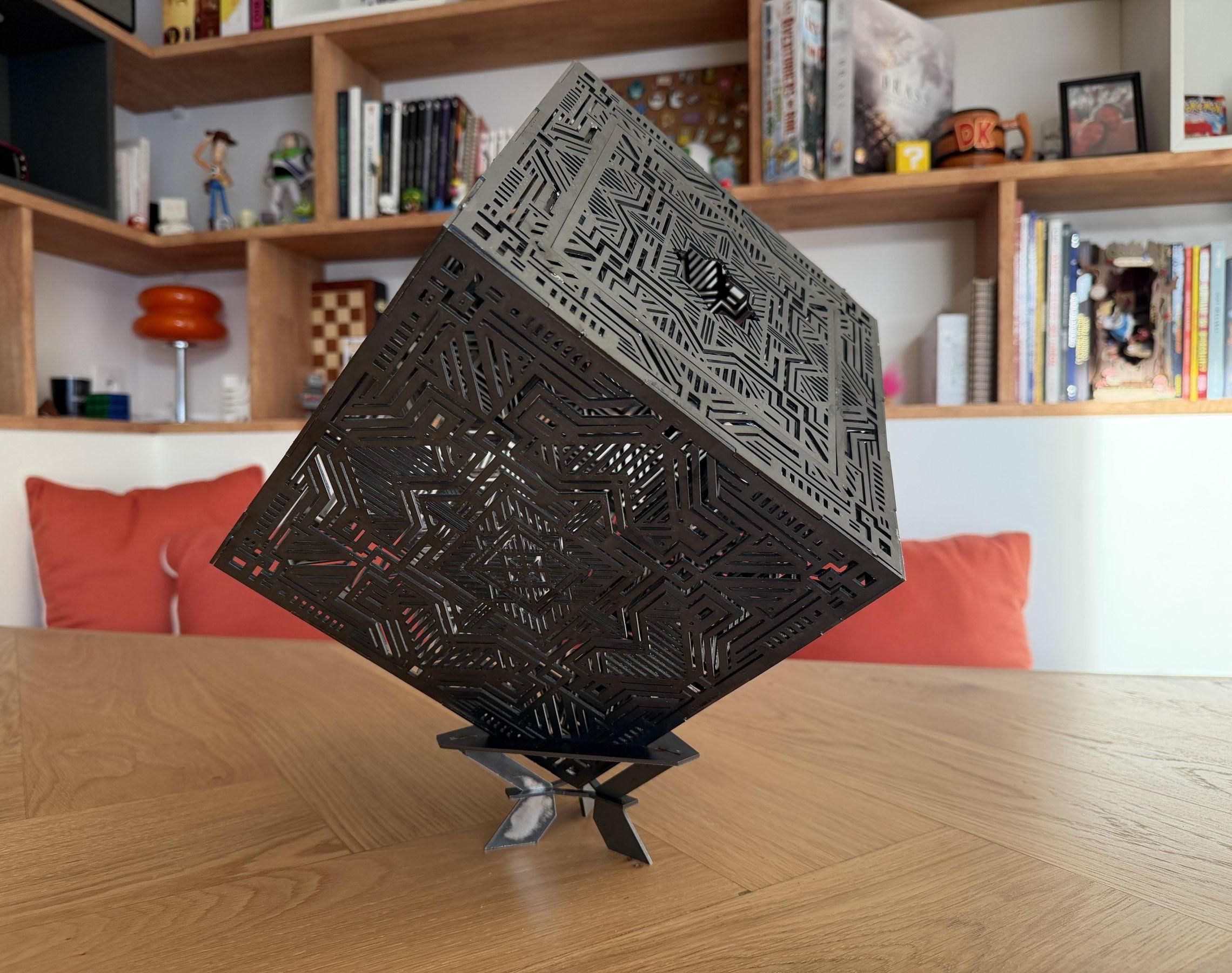 How to Make a Decorative Steel Cube Box With Laser Cutting and Welding