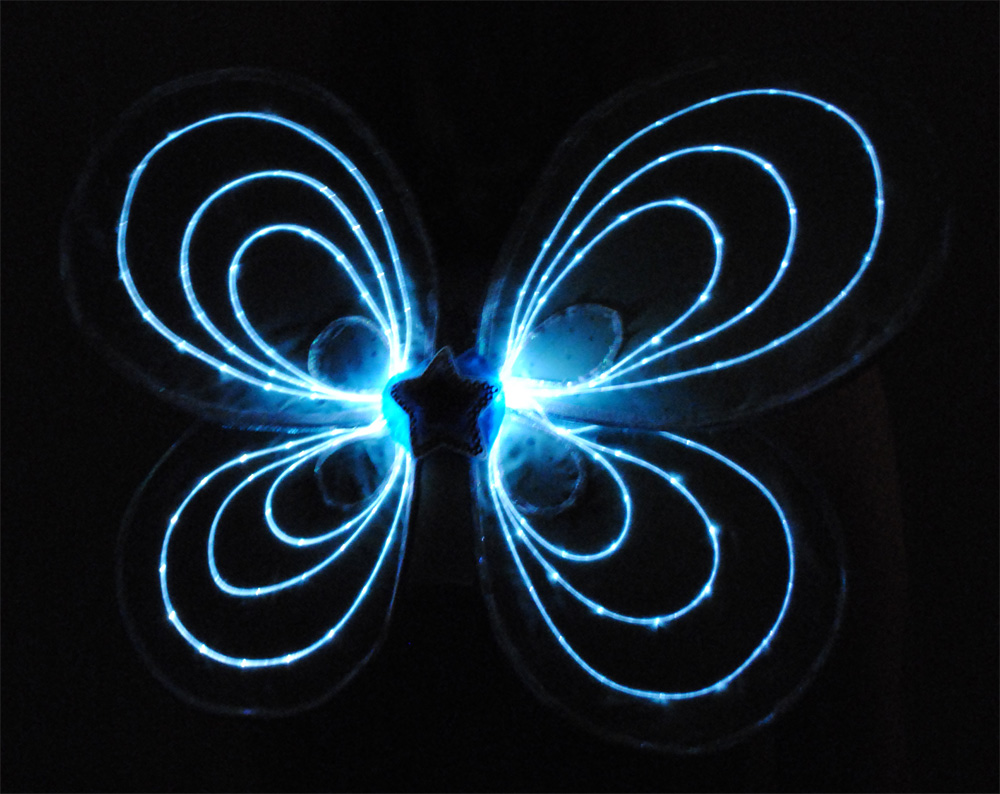 Lightwings: Fiber Optic Fairy Wings