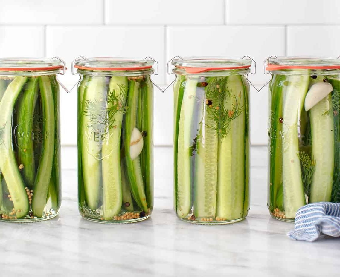 Easy Homemade Dill Pickles
