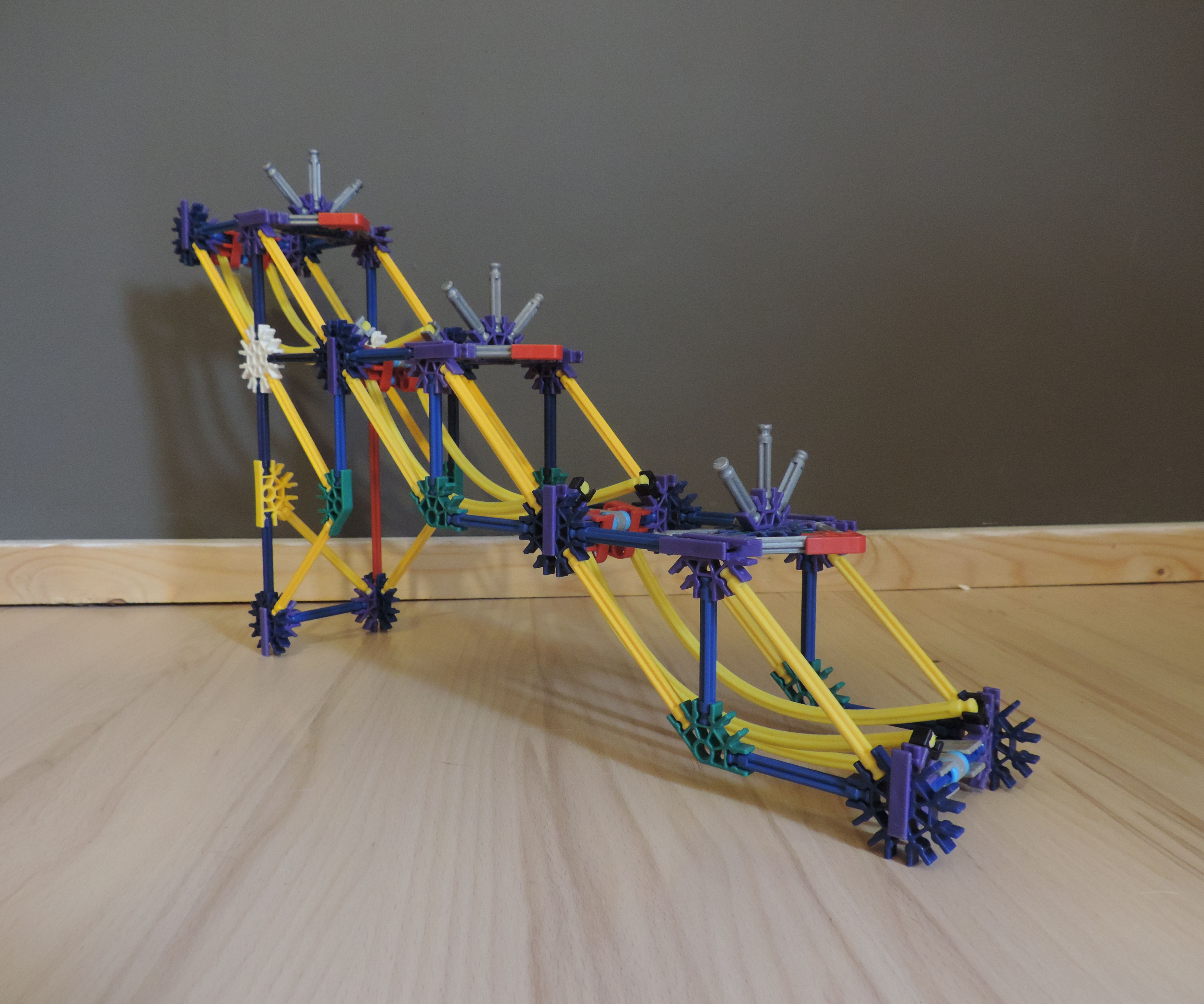 Knex Ball Machine Element: Wave Stairs