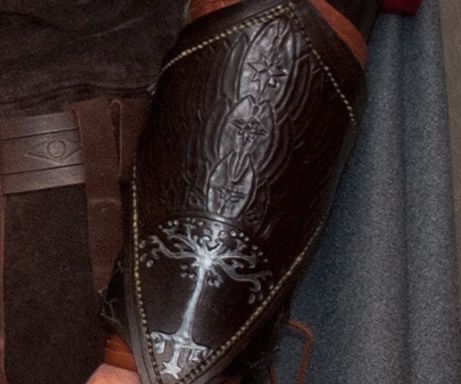 Aragorn's Leather Vambraces From Lord of the Rings