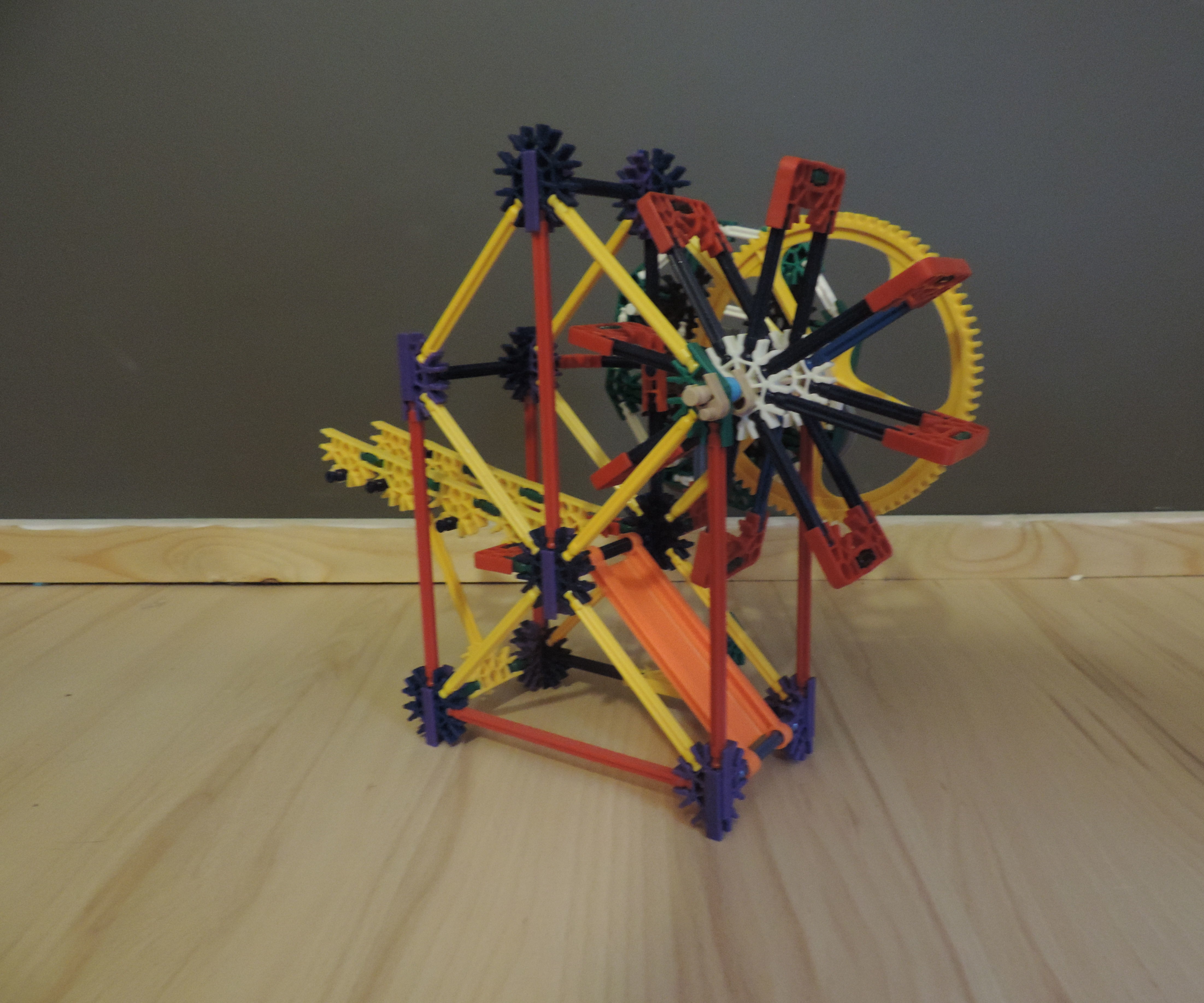 Knex Ball Machine Element: Ball Dispenser