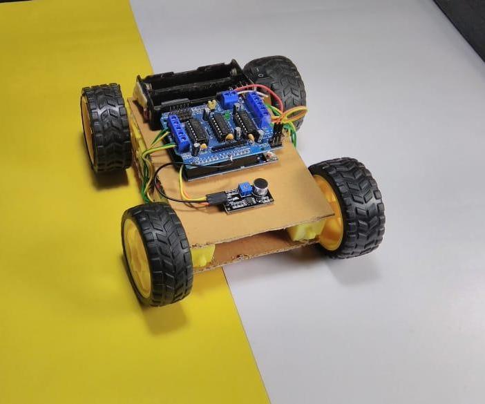 How to Make CLAP Control Car || Using Arduino Uno