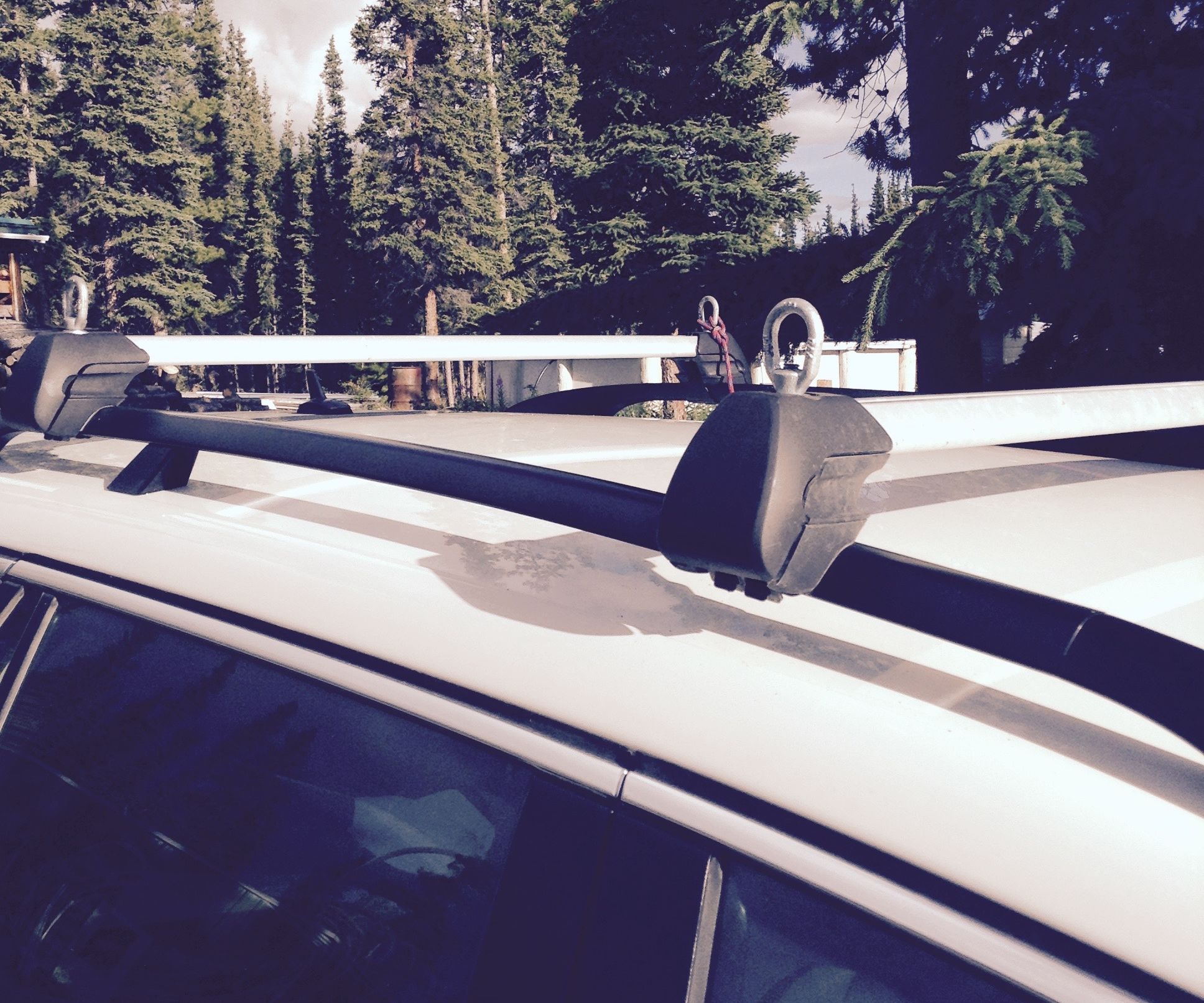 Car-top Roof Rack Tie Downs