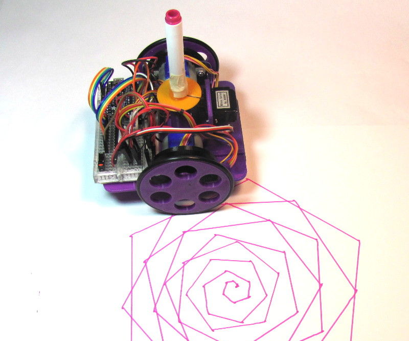 Low-Cost, Arduino-Compatible Drawing Robot