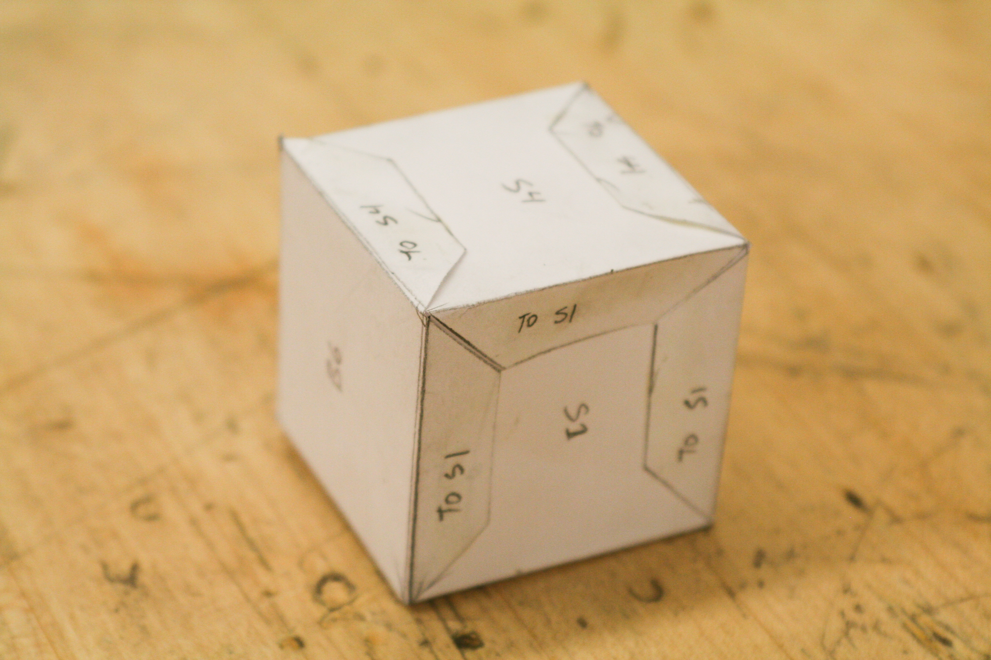 Perfect Paper Cube: Laying Out a Project Using Parallel Line Development