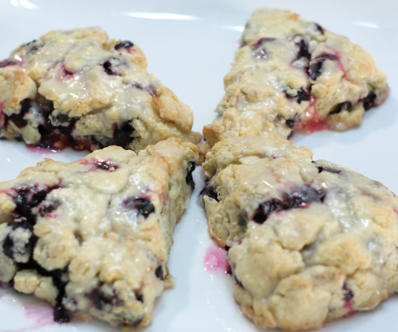 Lemon and Blueberry Scones