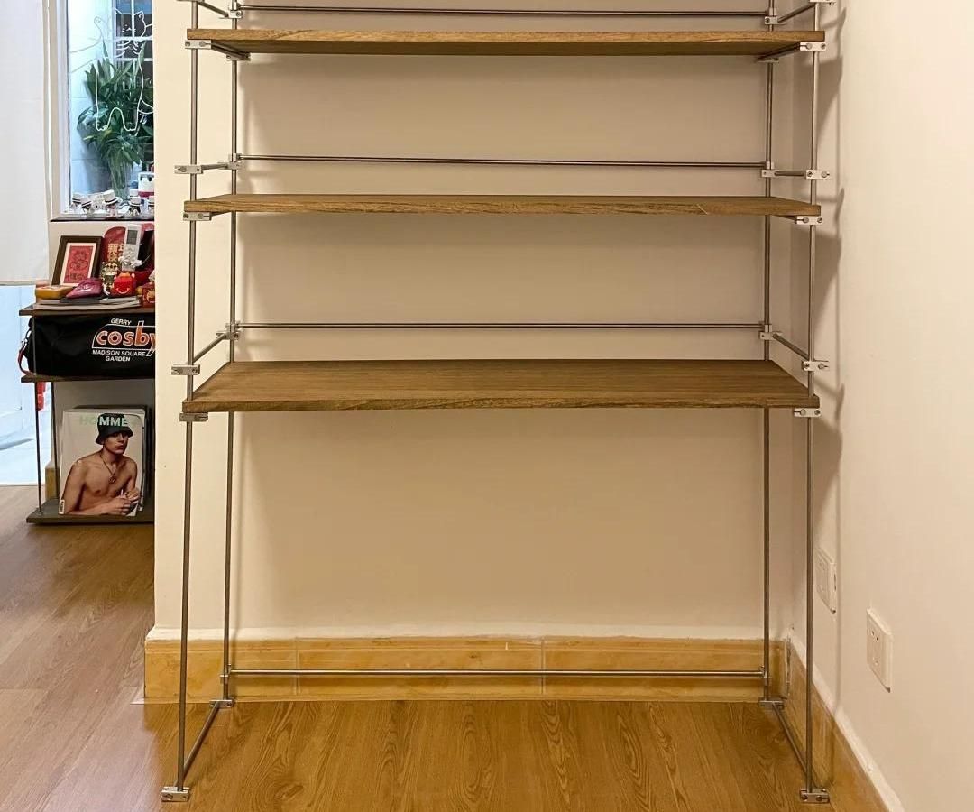 DIY Modern Industrial Shelf: Build This Stunning 4-Tier Masterpiece in 3 Hours