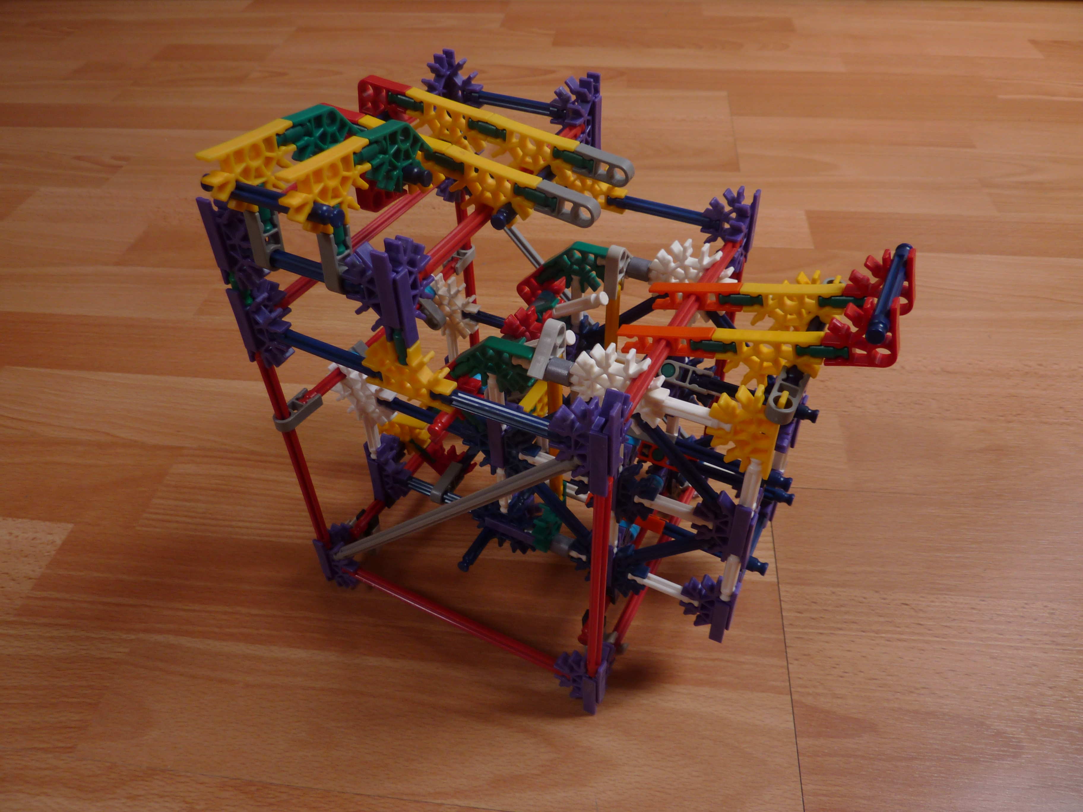 Stacker Separator, a Knex Ball Machine Path Separator