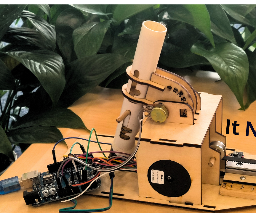 World's First Arduino Self Catching Projectile Machine