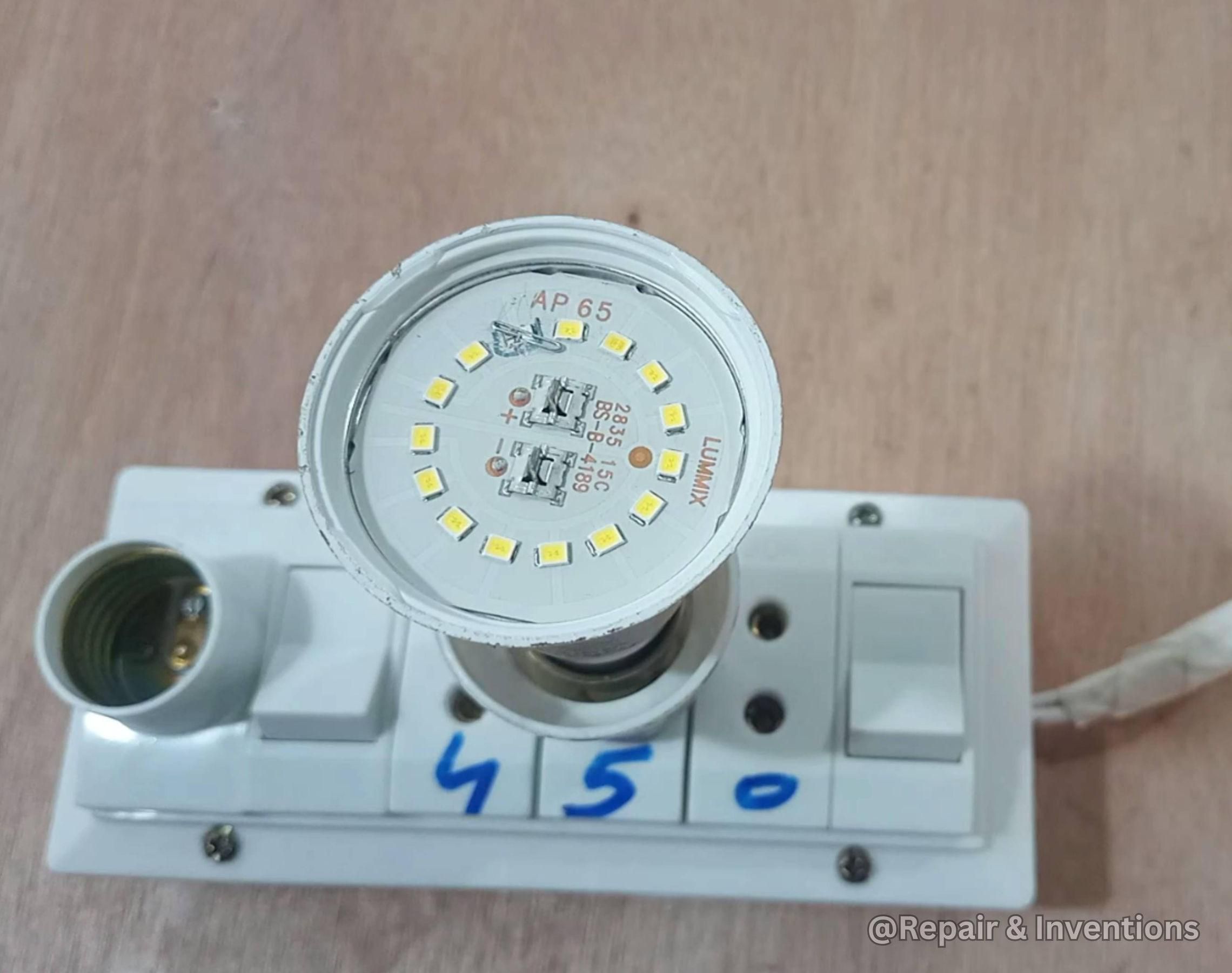 How to Fix a Dead LED Bulb at Home Using a Staple Pin