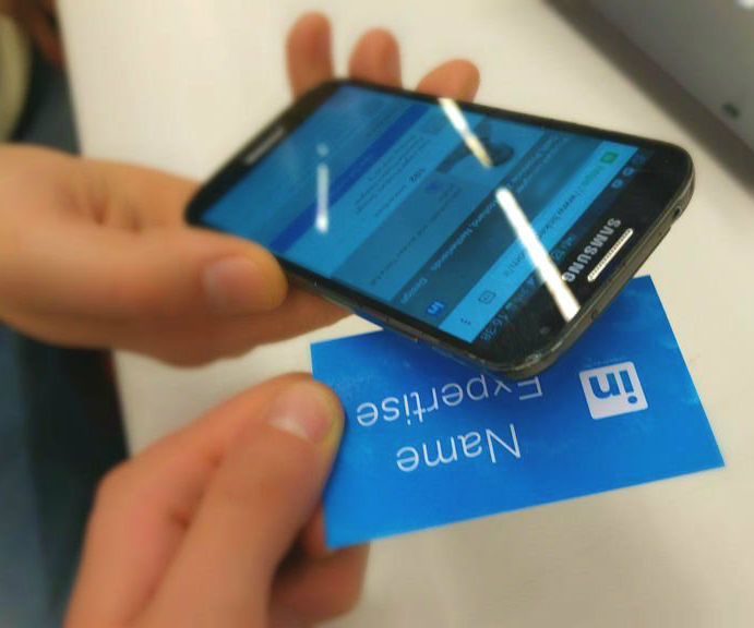 Digital Business Card With NFC