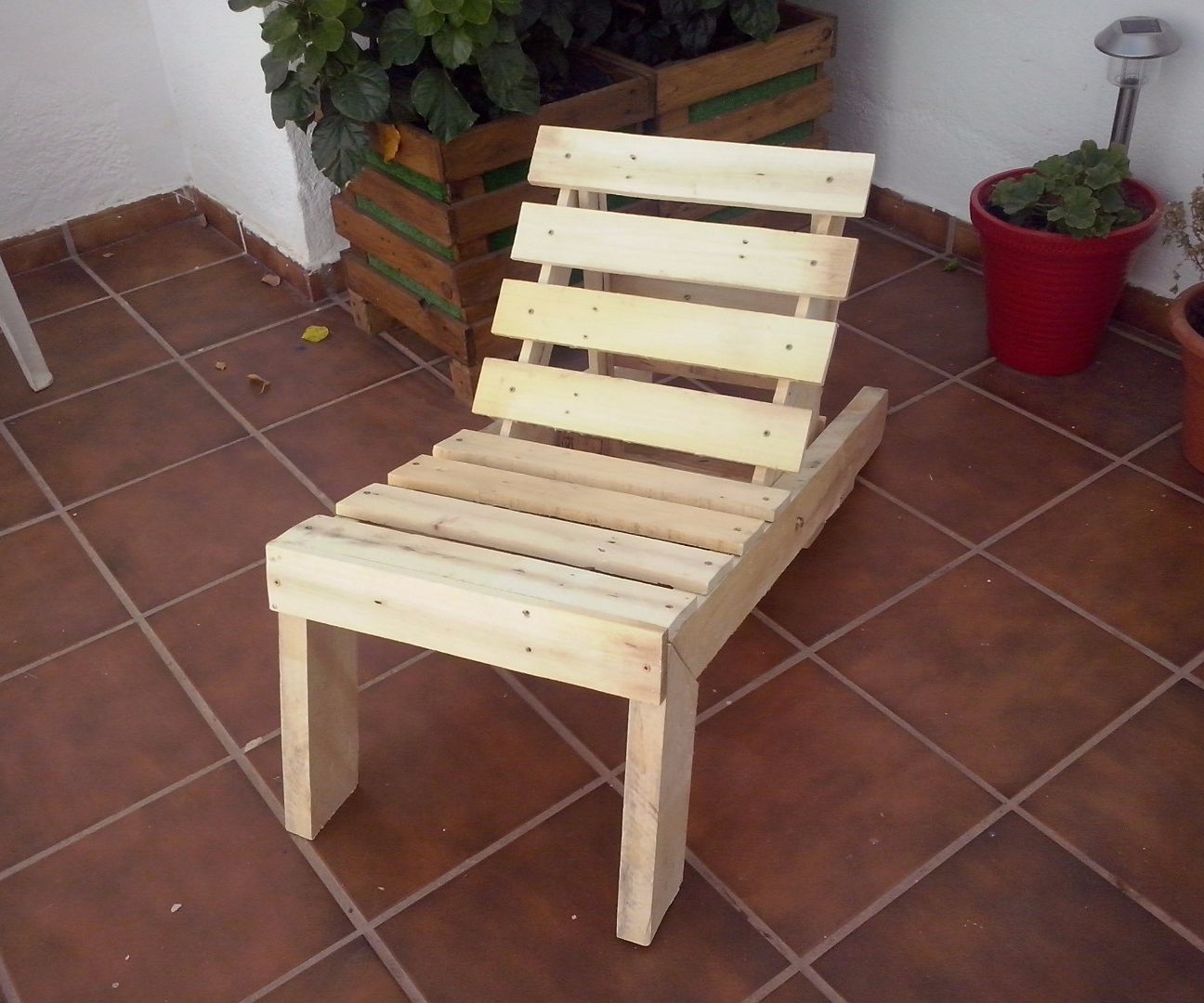 Pallet Wood Lounge Chair