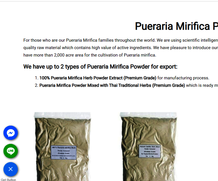 Pueraria Mirifica Powder