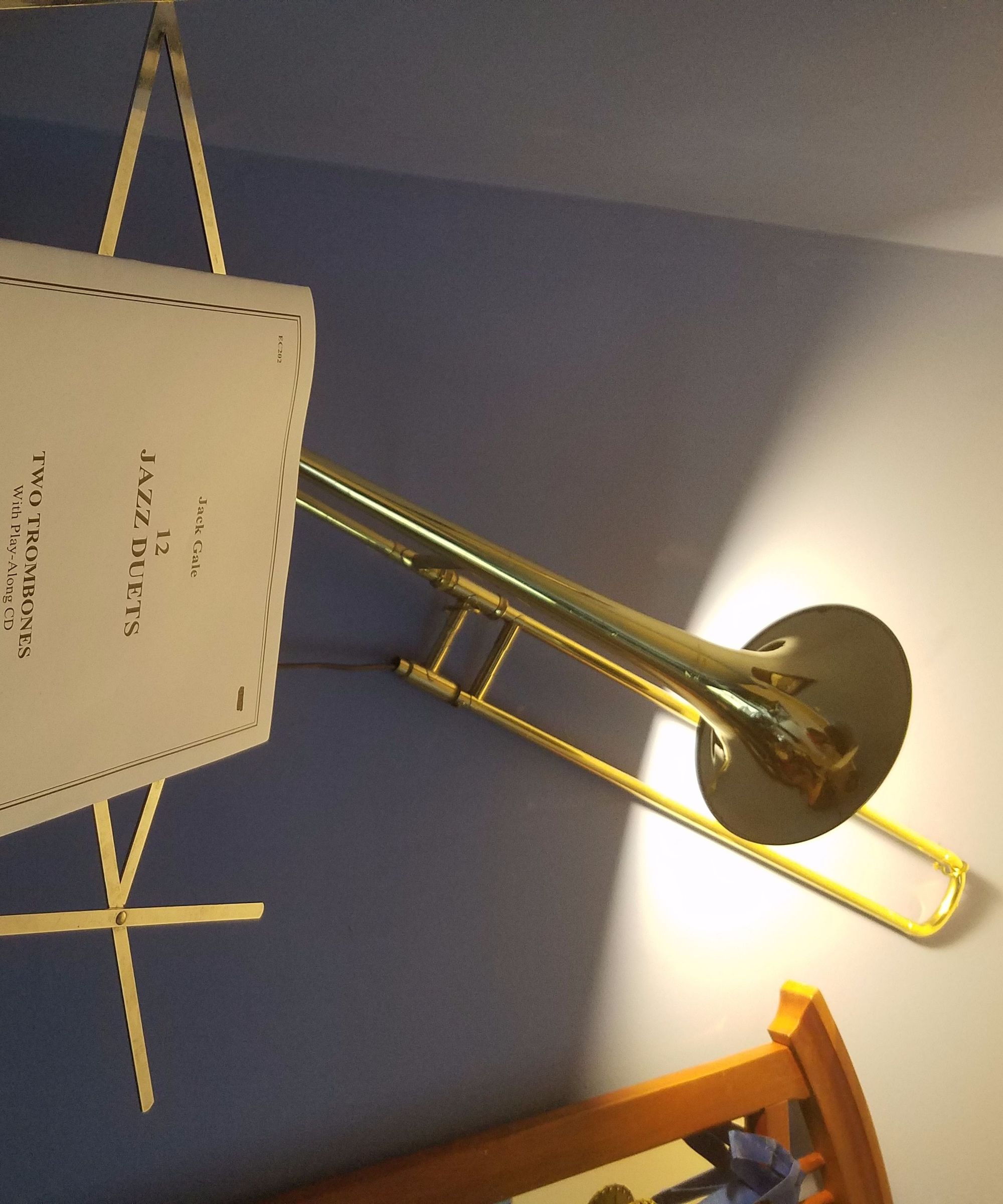 Trombone Lamp!