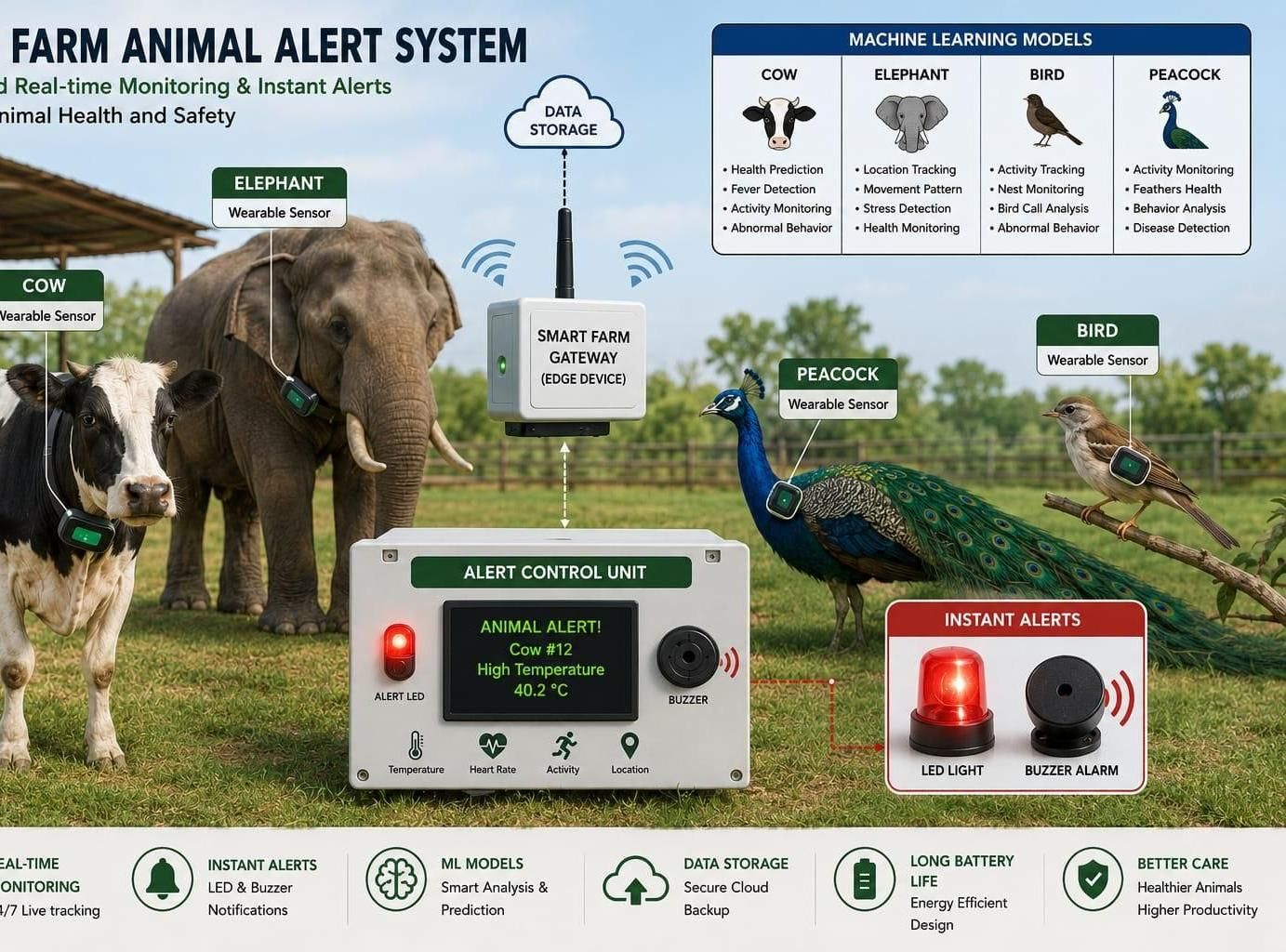 Smart Farm Animal Alert System