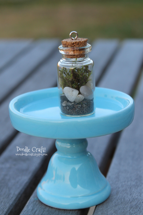 terrarium in a bottle sheet moss pebbles shells lucky charm plant necklace easy diy gift idea (3).JPG