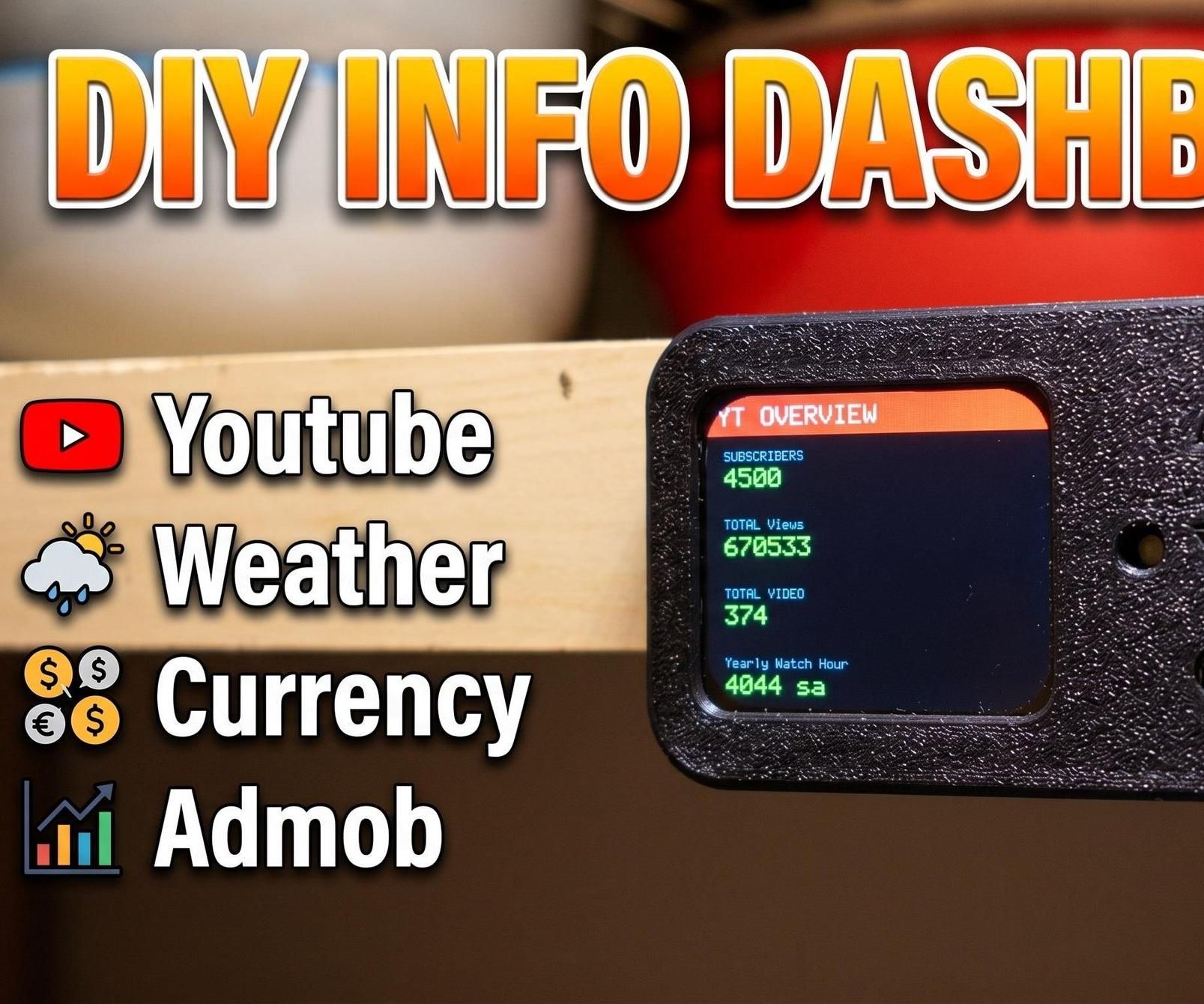 How I Build DIY Custom ESP32-C3 Info Dashboard With 1.69" St7789 Tft Display From Scratch
