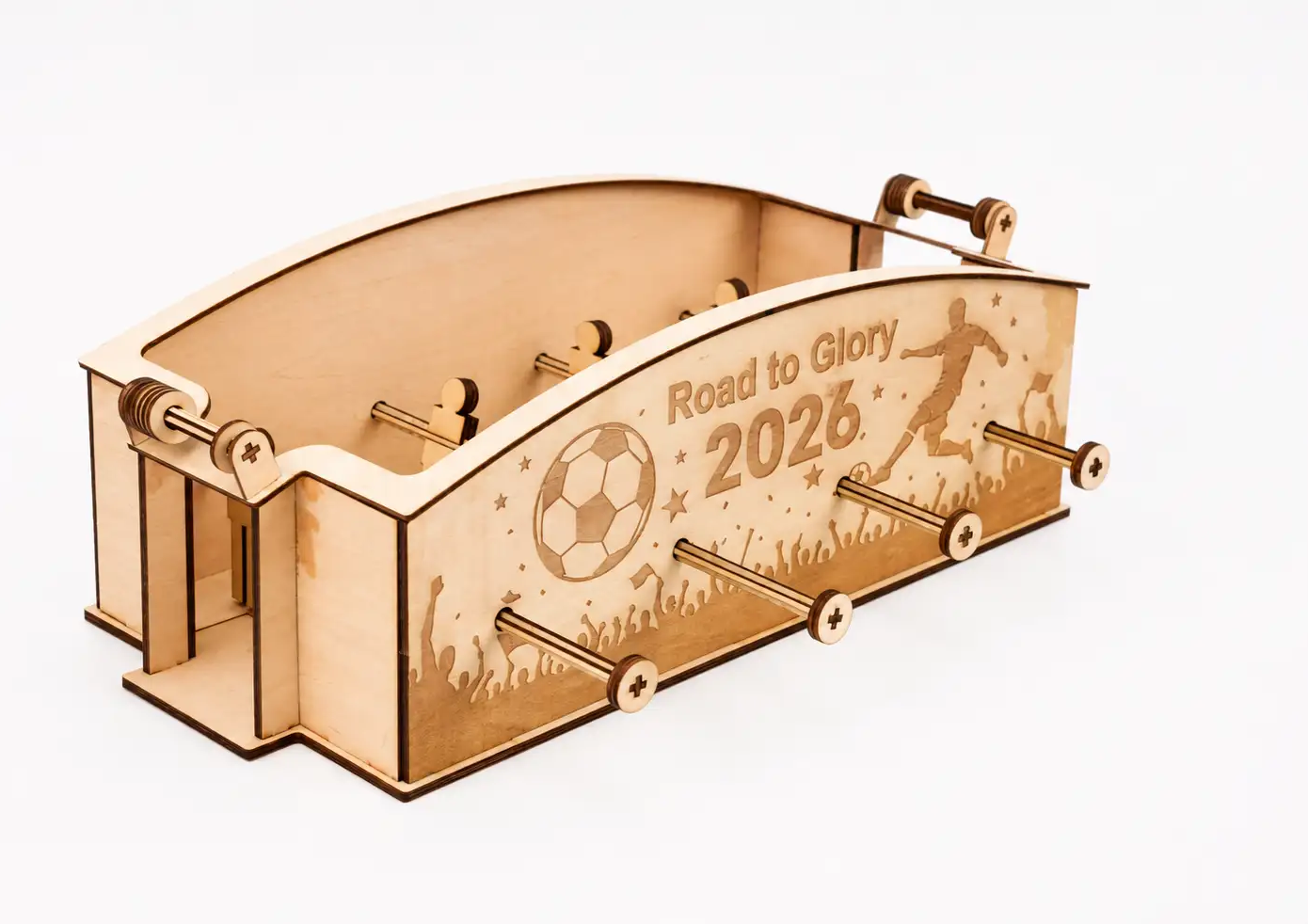 How to Laser Cut a Wooden Table Football Game Step by Step Tutorial