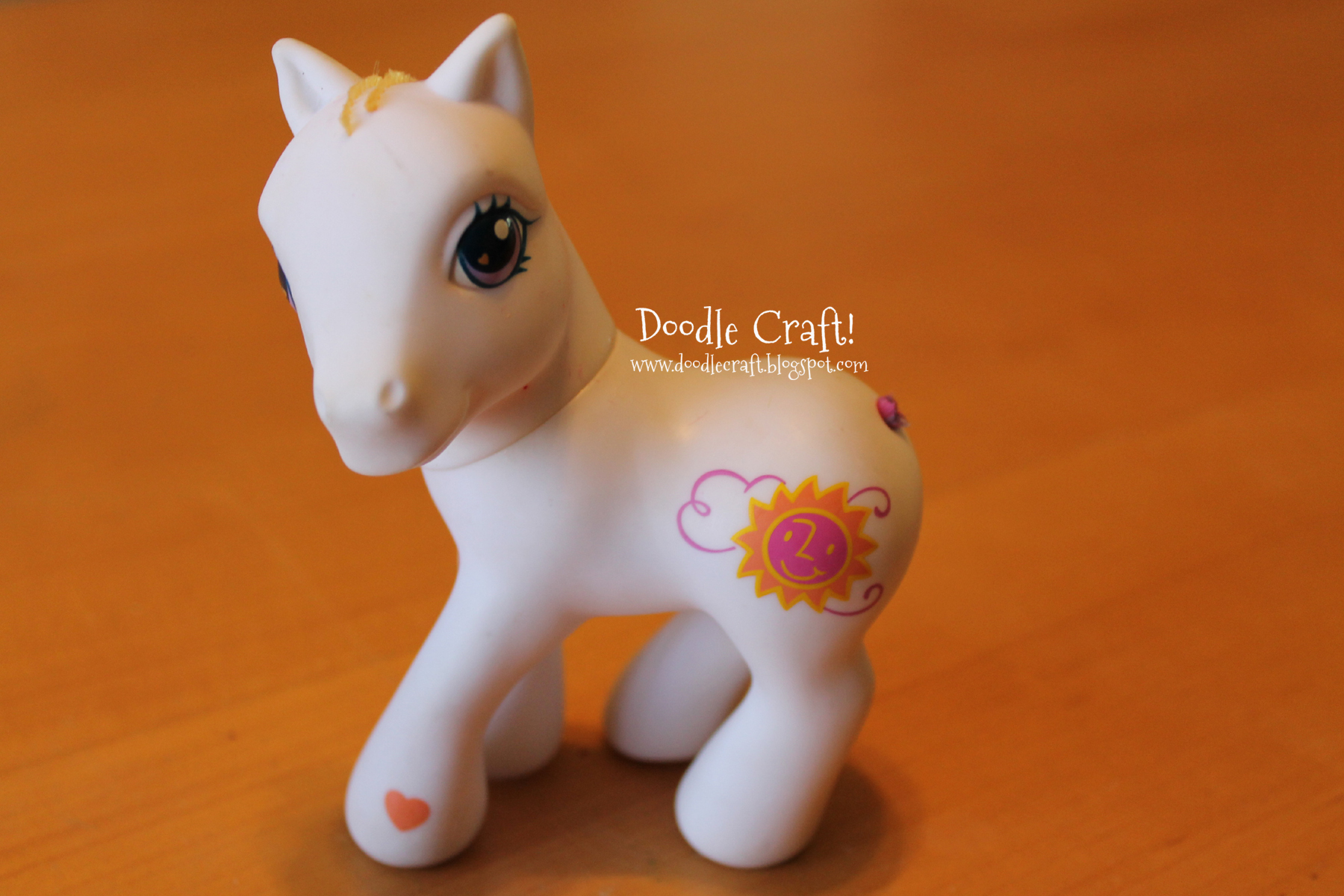 hairless sunny days my little pony diy updo customize design your own decorate painted my little pony mlp.jpg