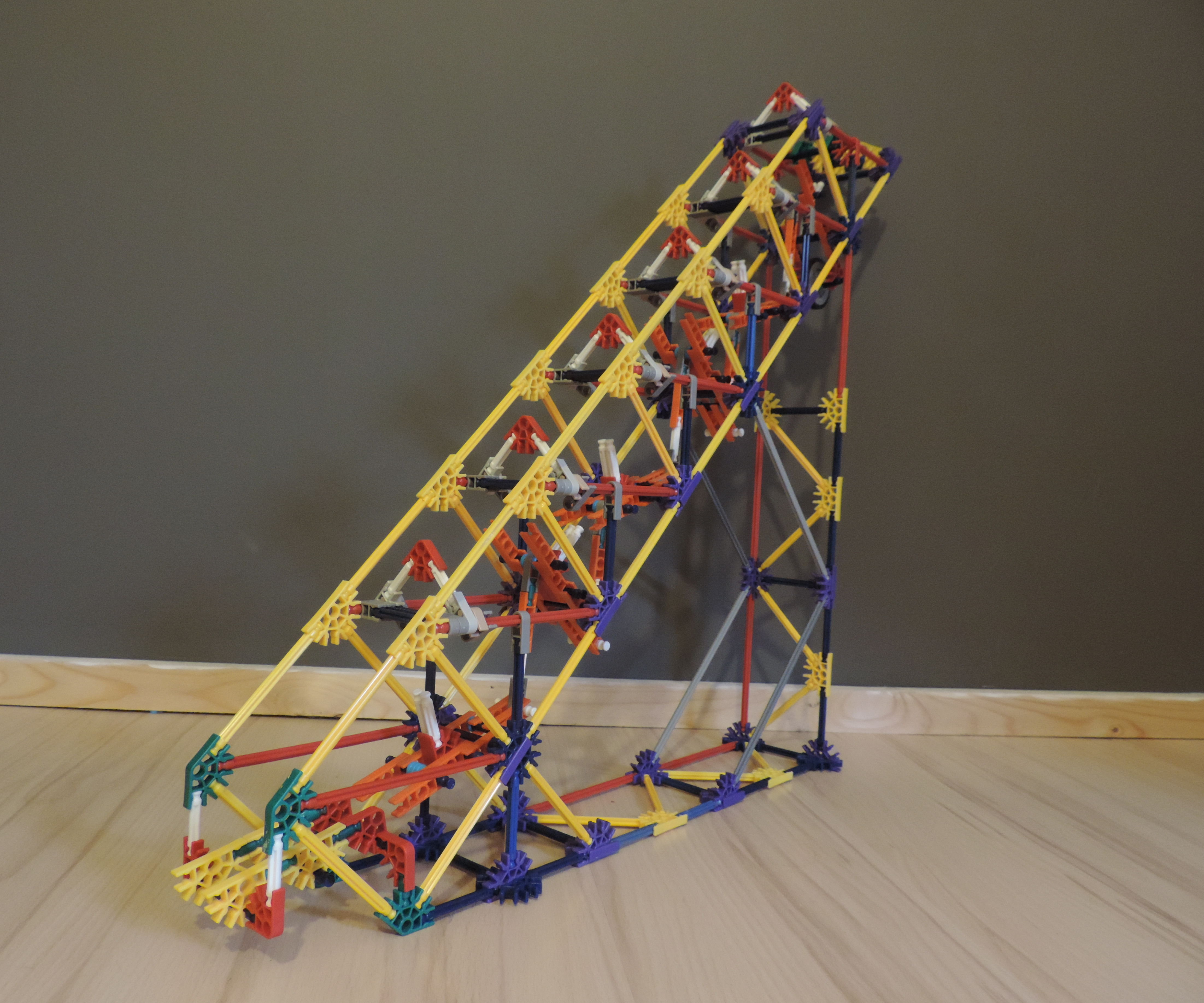 Knex Ball Machine Element: Domino Stairs