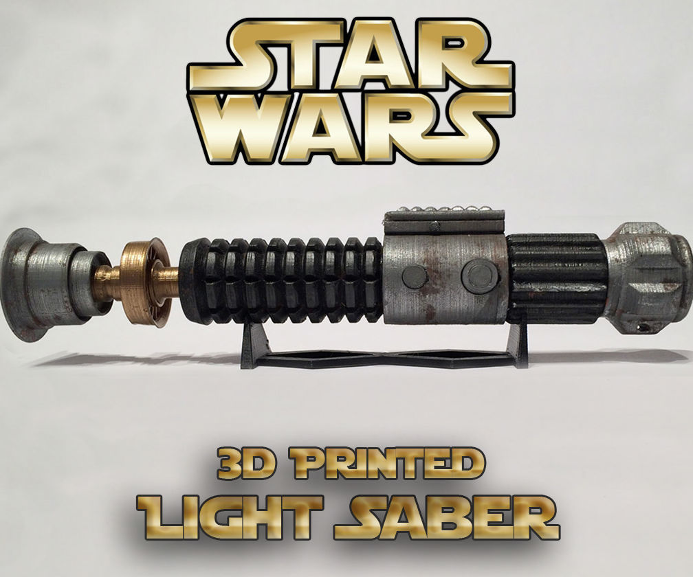 Star Wars Lightsaber 3d Printed