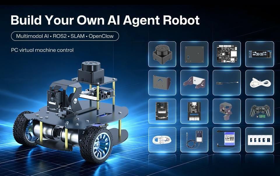 MicroROS V2 Robot Unboxing & Review: a Low-Cost ROS2 Platform Powered by Your PC