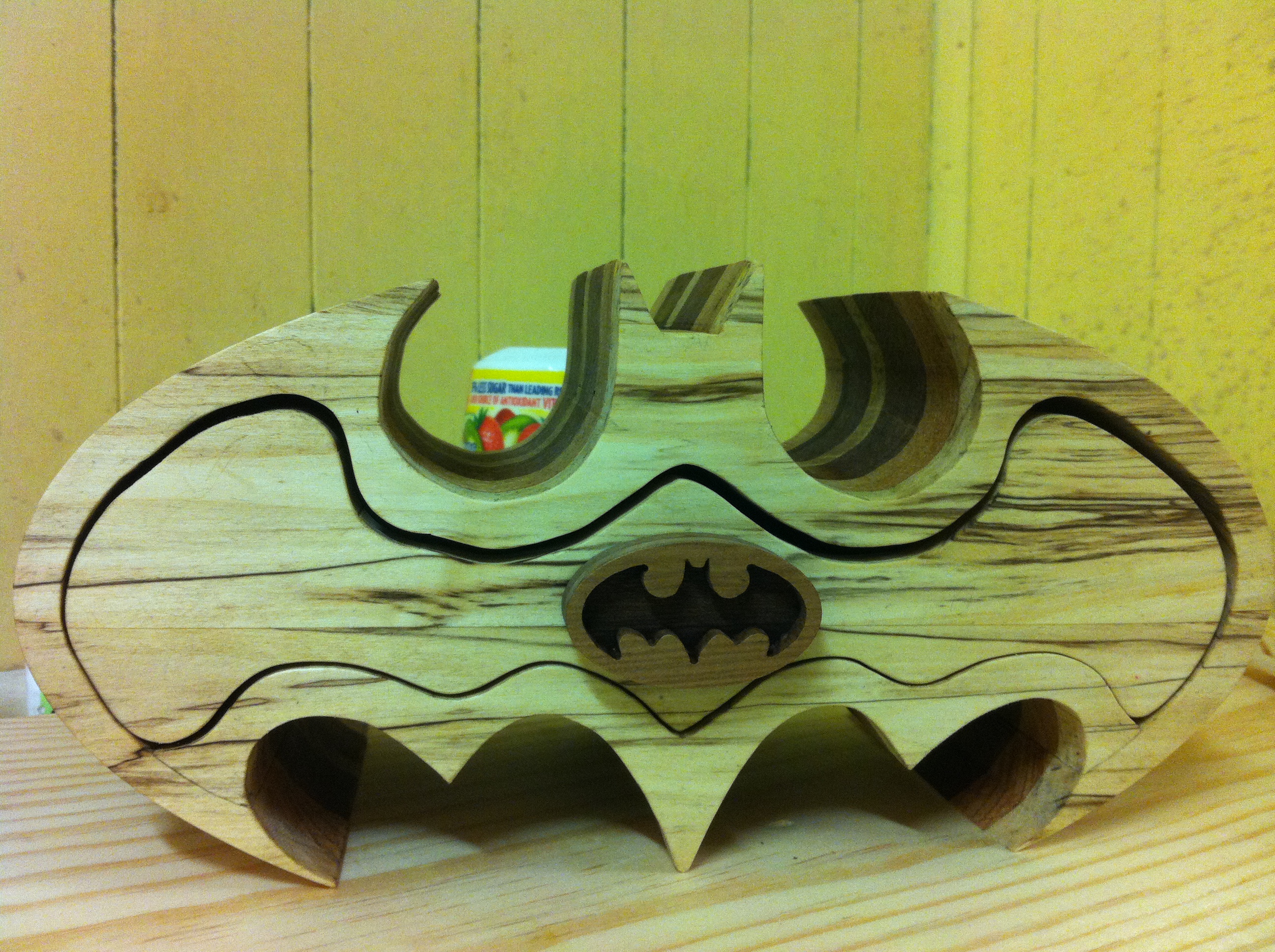 Batman Bandsaw Box Intro