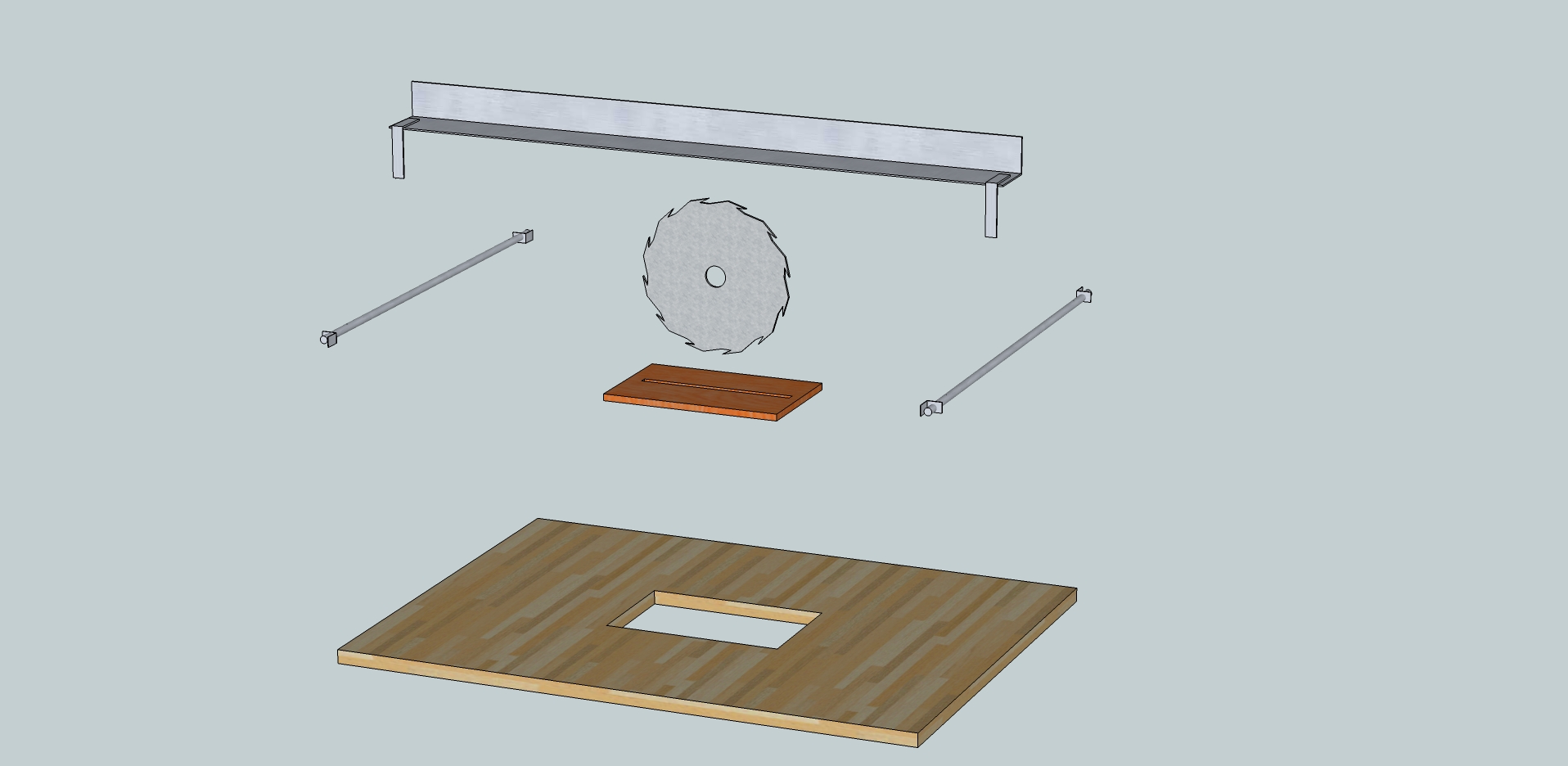 Convert Hand Saw to Table Saw