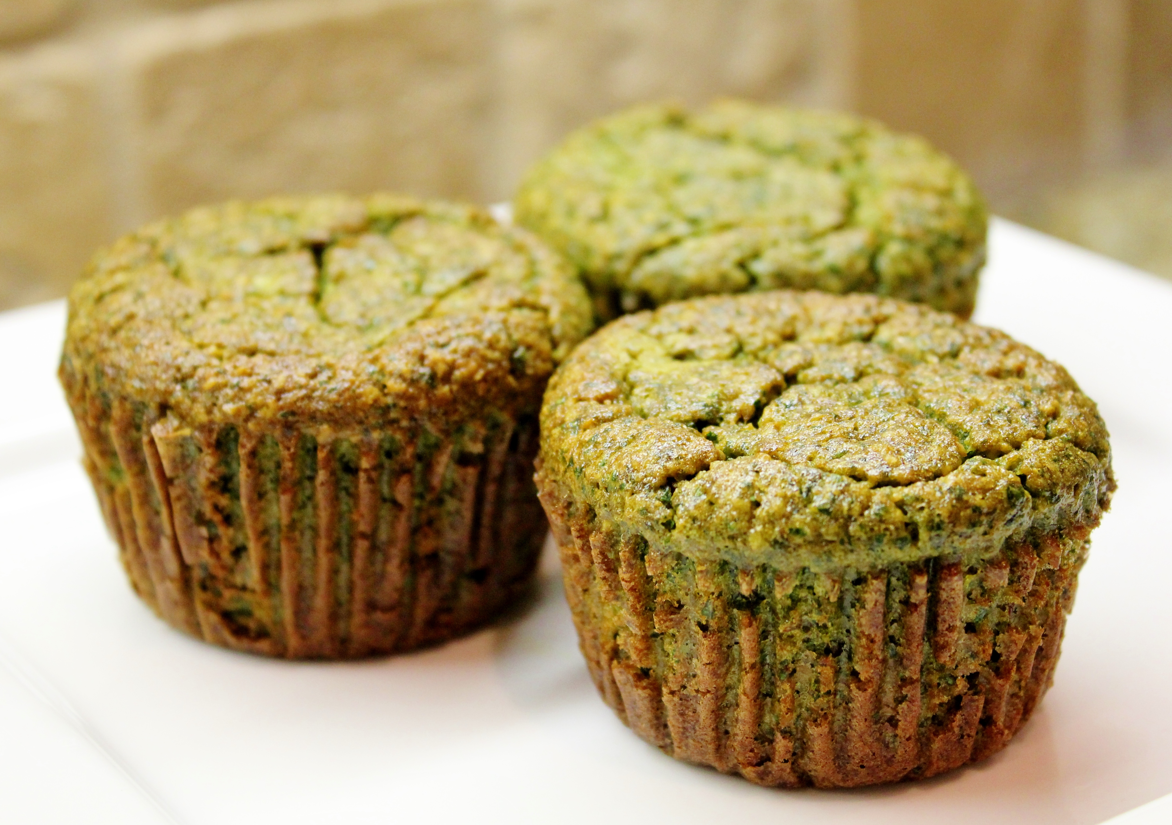 Banana Kale Muffins (gluten Free)